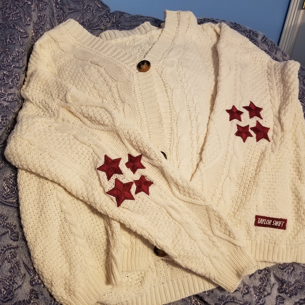 Taylor Swift Red Cardigan Size 3XL/4XL